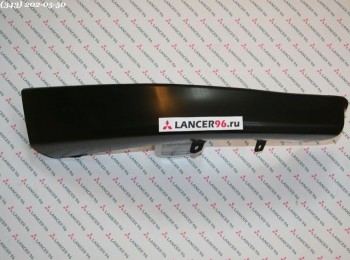 Накладка переднего бампера (клык) правая Lancer X - Дубликат - Lancer96.ru-Продажа запасных частей для Митцубиши в Екатеринбурге